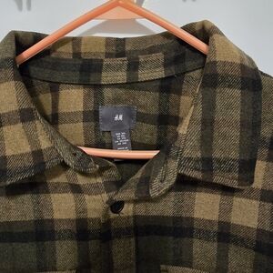 H&m flannel overshirt